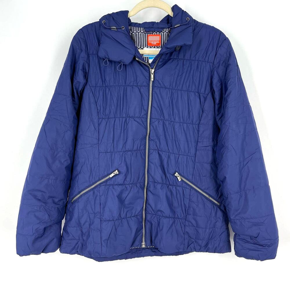 Columbia Thermal Coil Winter Jacket Bue Women's Size Medium - Picture 11 of 11